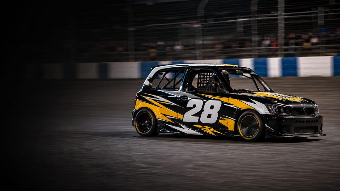 Ministox race car